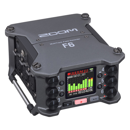 ZOOM F6 Multi-Track Field Recorder